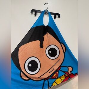 Superman Cartoon Character Cape Six- Flags